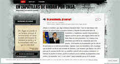 Desktop Screenshot of enzapatillasdeandarporcasa.com